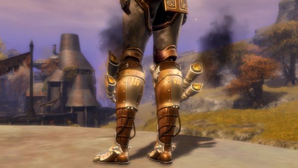 Speed through Tyria with the Explosive Turbo Greaves